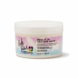 Pureology Style+Protect Mess It Up Texture Paste 3.4oz Color Treated Hair Vegan